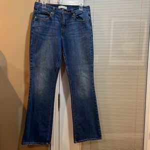 Like new Levi’s 515 bootcut jeans with some distressing size 10m